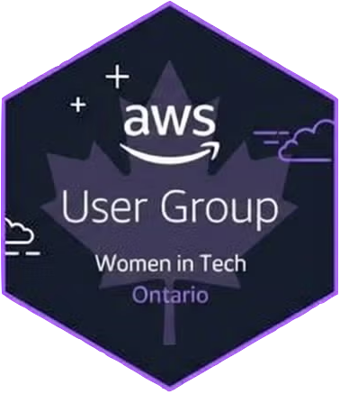 AWS Women In Tech Ontario User Group logo